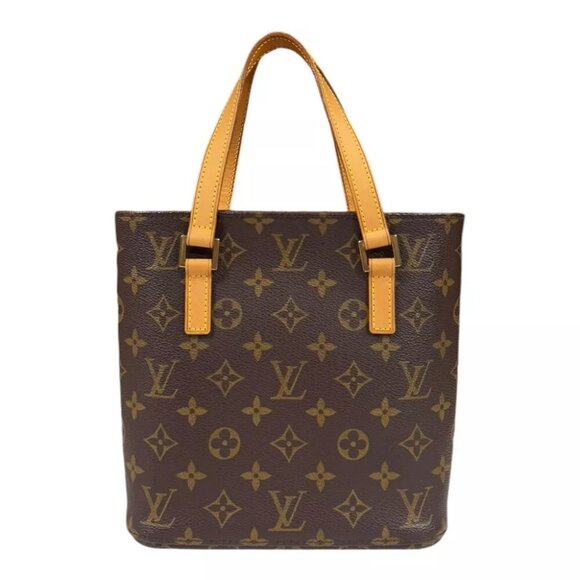 LOUIS VUITTON Handbag M51172 Monogram canvas Monogram Vavan PM used - Picture 1 of 9